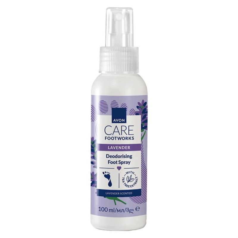 AVON Desodorierendes & erfrischendes Fußspray mit Lavendelduft
